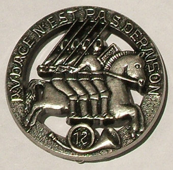 12 RCH Insigne de 1973